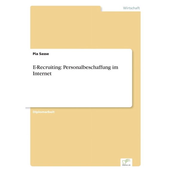 E-Recruiting: Personalbeschaffung im Internet, (Paperback)