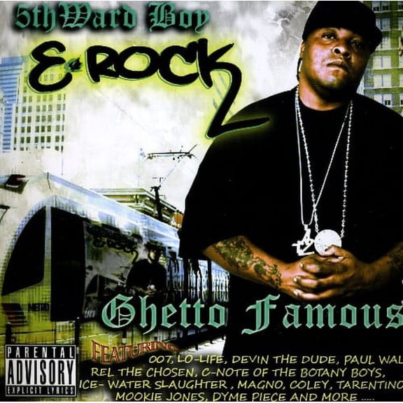 E-Rock - Ghetto Famous - Music & Performance - CD
