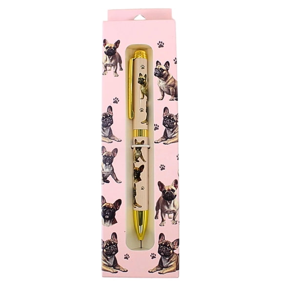 E & S Imports 5.50In French Bulldog Ballpoint Pen, , Dog Puppy Pet 73664
