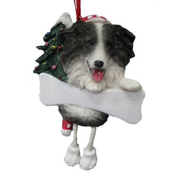 E&S Pets 35356-5 Border Collie Dangling Dogs Ornament
