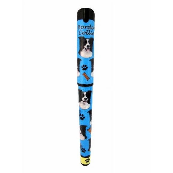 E&S Pets Border Collie Pen Easy Glide Gel Pen, Refillable with A Perfect Grip