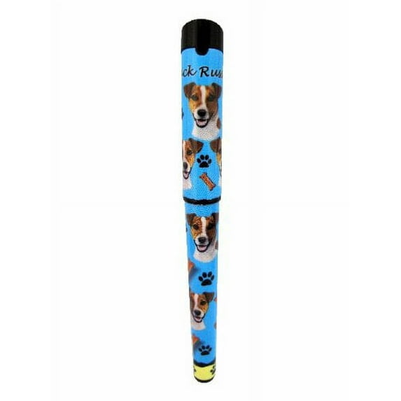 E&S Pets Jack Russell Pen Easy Glide Gel Pen, Refillable with A Perfect Grip