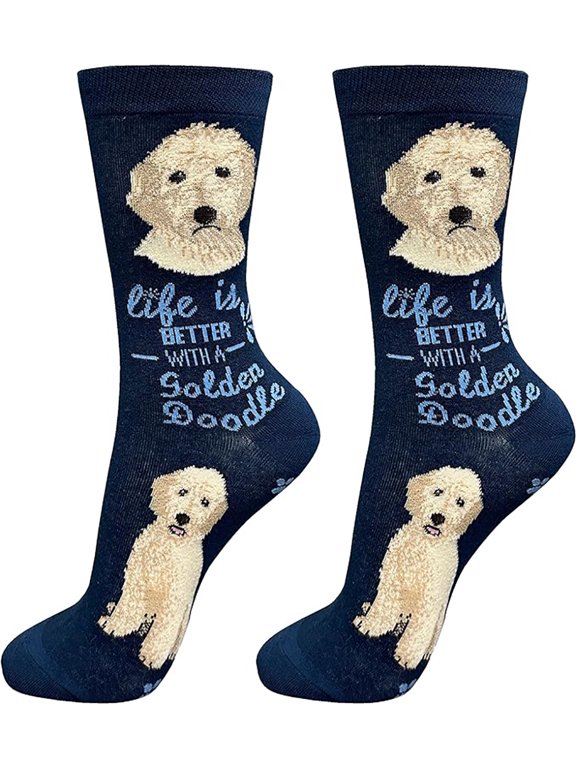 Pet Lover Socks, Life is Better with a Goldendoodle