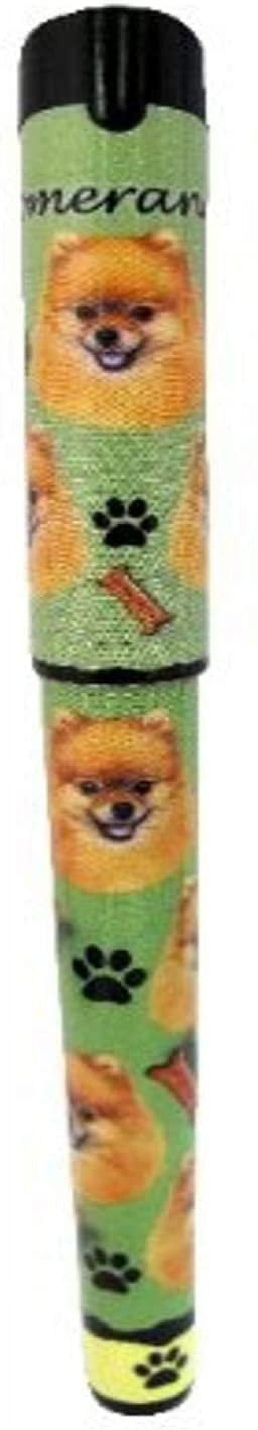 E&S Pets Pomeranian Pen Easy Glide Gel Pen, Refillable with A Perfect Grip