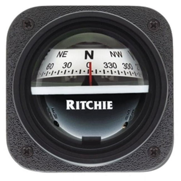 E.S. Ritchie Ritchie Explorer Compass - Bulkhead Mount - White Dial