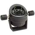 thumbnail image 1 of E.S. Ritchie  Ritchie  Helmsman Steel Boat Compass - Bracket Mount - Black, 1 of 1