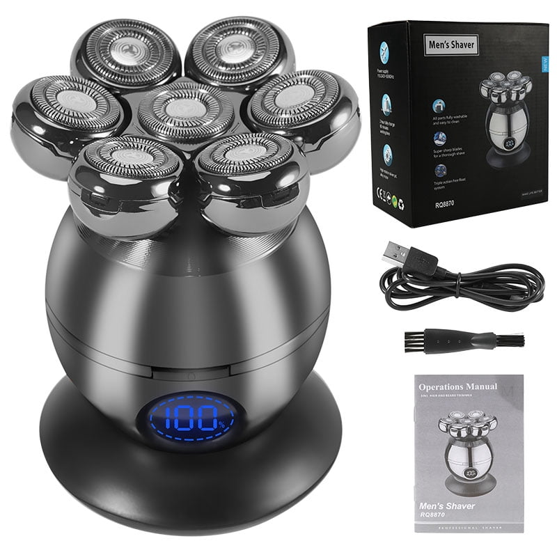 ESHAVER Men Grooming Kit Wet Dry Electric Shaver Beard Hair Trimmer