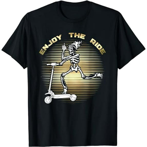 E-Scooter Scooter Electric Kick Scooter Funny Electric T-Shirt