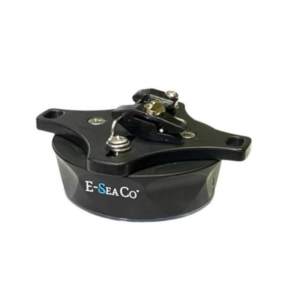 E-Sea Company E-Sea Clip-Suction Mounted Flat-line Release Clip for Fishing/Trolling. Mount on Boat Outboard, Gunnels, Transom