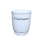 E-Sea Company E-Sea Cup Original-White. Heavy-Duty Suction Mounted Cup Holder. Perfect for Boats, Paddle Boards, and More!