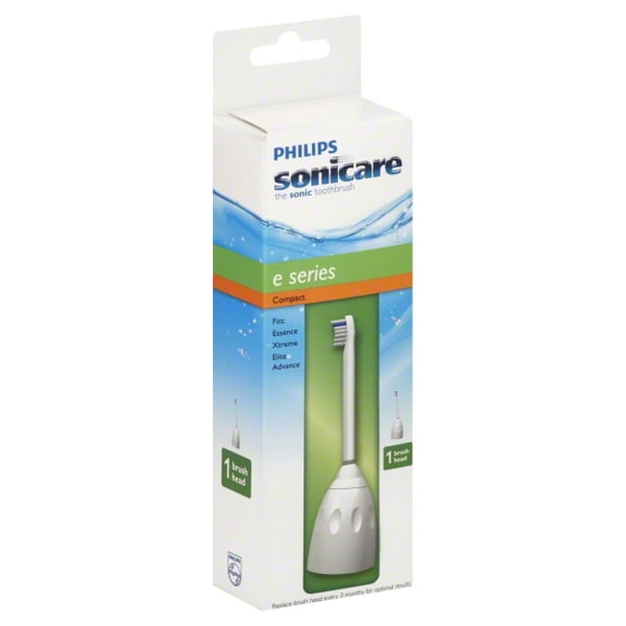 E-Series Compact Sonicare Toothbrush Head HX7011/60 1-pack