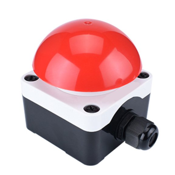 E-Stop Pedal Push Button Without Fixation Waterproof Self Reset Momentary Foot Switch Big Mushroom Emergency Stop Button
