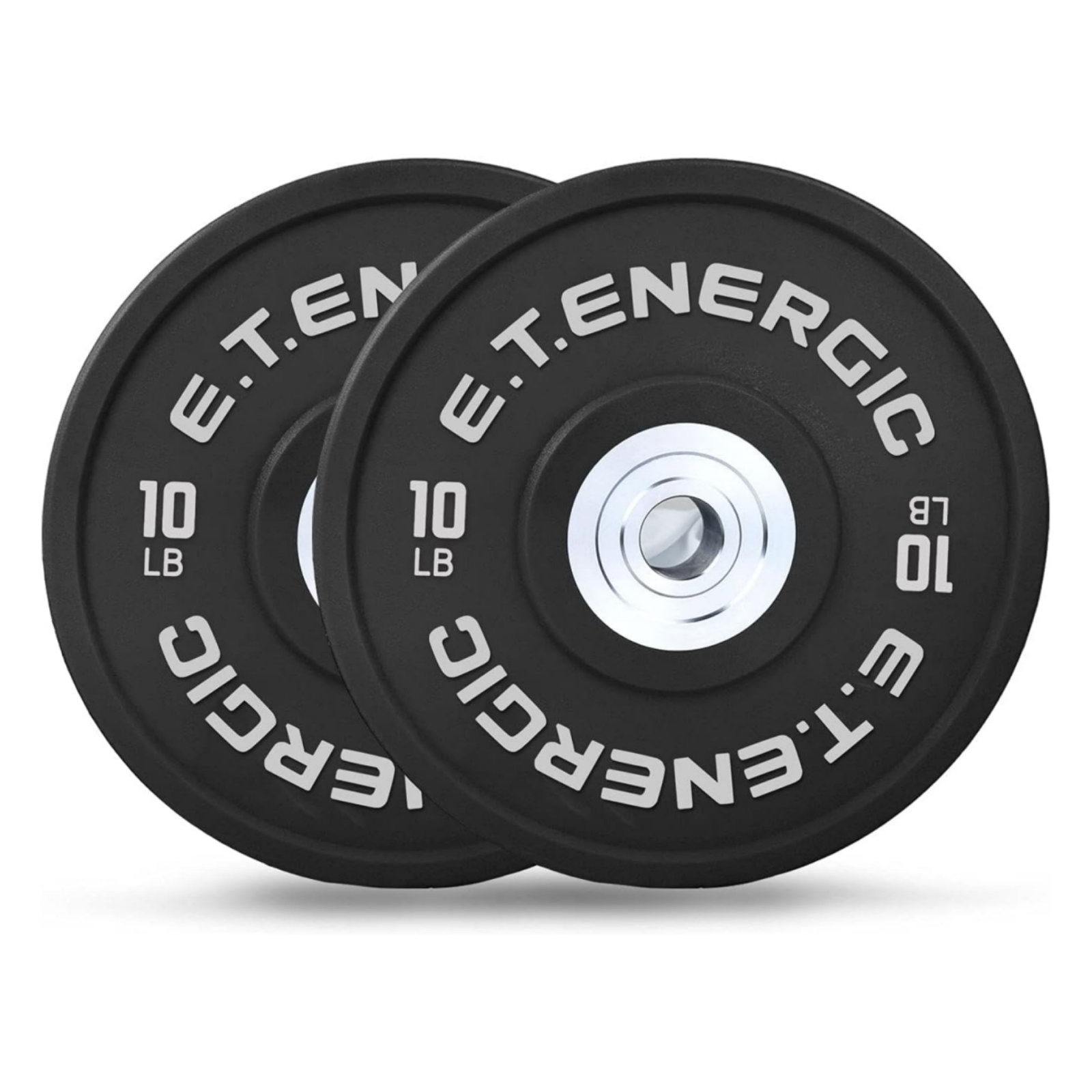 E.T.ENERGIC Weight Plate 10 lbs 2PCs Black