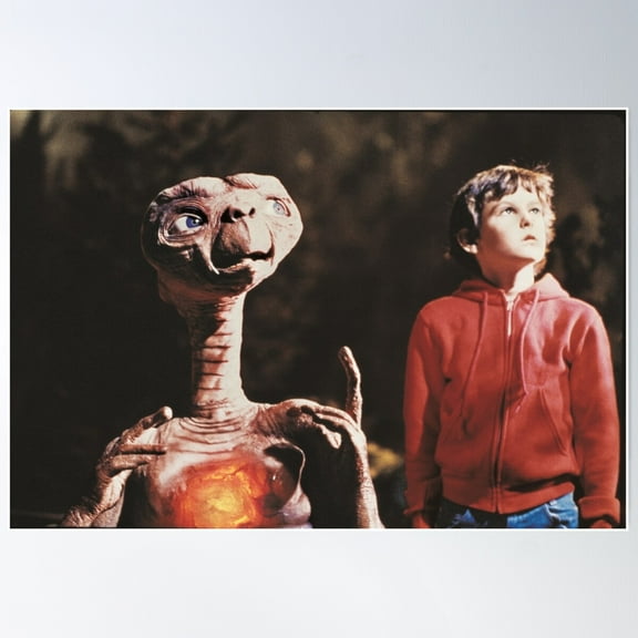 E.T. Poster Wall Art, Modern Wall Decor For Living Room Bedroom, 8x12 UNFRAMED