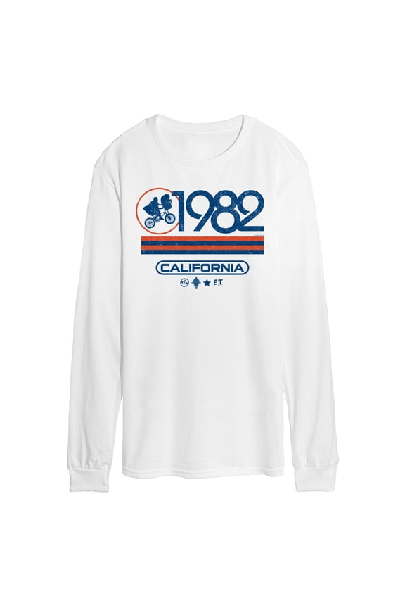 - 1982 E.T. California  - Men's Long Sleeve Graphic T-Shirt