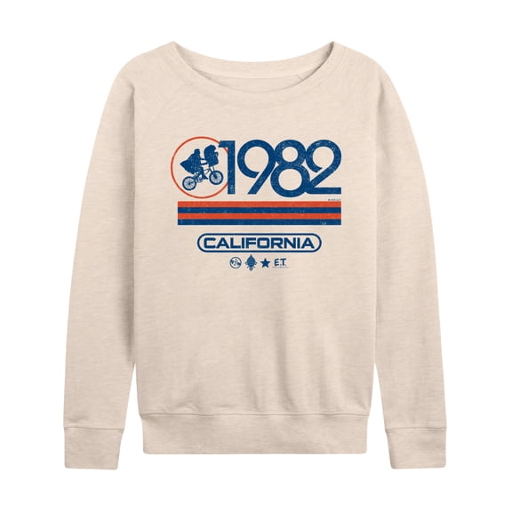 E.T. The Extra-Terrestrial - 1982 ET California - Women's French Terry Long Sleeve Pullover