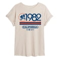 thumbnail image 1 of E.T. The Extra-Terrestrial - 1982 ET California - Women's Oversized Graphic T-Shirt, 1 of 4