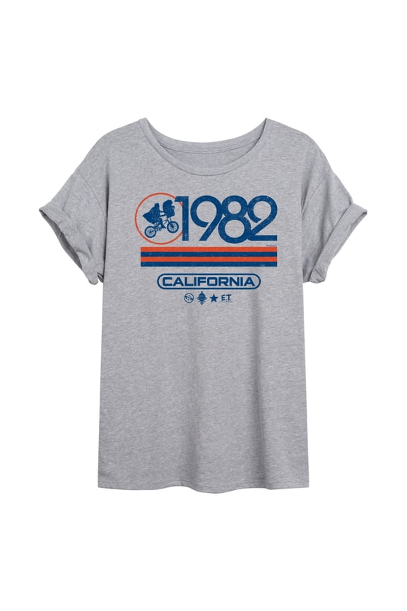 - 1982 ET California - Women's Oversized Graphic T-Shirt