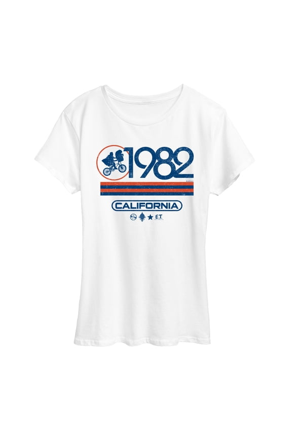 - 1982 ET California - Women's Short Sleeve Graphic T-Shirt