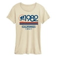 thumbnail image 1 of E.T. The Extra-Terrestrial - 1982 ET California - Women's Short Sleeve Graphic T-Shirt, 1 of 4