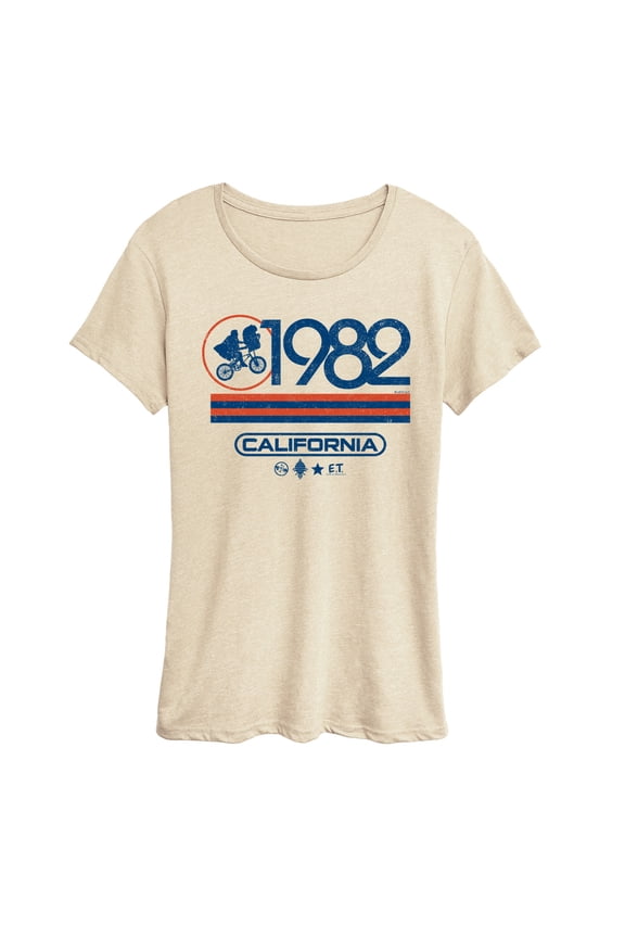 - 1982 ET California - Women's Short Sleeve Graphic T-Shirt