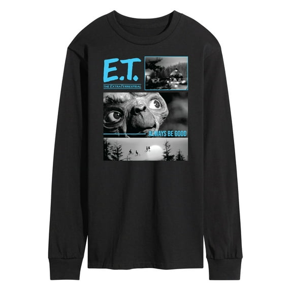 E.T. The Extra Terrestrial - Always Be Good Collage - Men's Long Sleeve T-Shirt