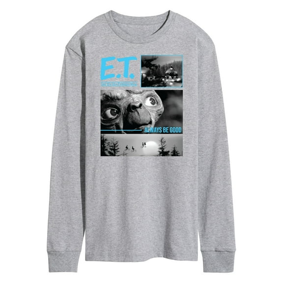 E.T. The Extra Terrestrial - Always Be Good Collage - Men's Long Sleeve T-Shirt