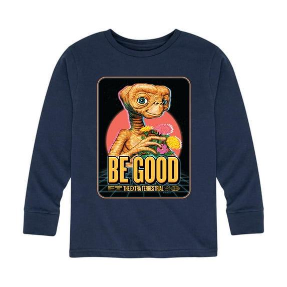 E.T. The Extra Terrestrial - Be Good - Toddler & Youth Long Sleeve Graphic T-Shirt