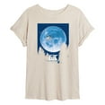 thumbnail image 1 of E.T. The Extra Terrestrial - Blue Glow Movie Poster - Juniors Ideal Flowy Muscle T-Shirt, 1 of 4