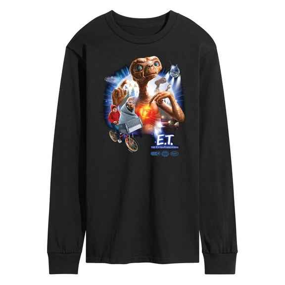 E.T. The Extra Terrestrial - Collectable Movie Poster - Men's Long Sleeve T-Shirt