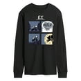 thumbnail image 1 of E.T. The Extra Terrestrial - Comic Strip Squares - Men's Long Sleeve T-Shirt, 1 of 4