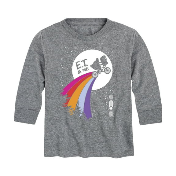 E.T. The Extra Terrestrial - E.T. & Me - Toddler & Youth Long Sleeve Graphic T-Shirt