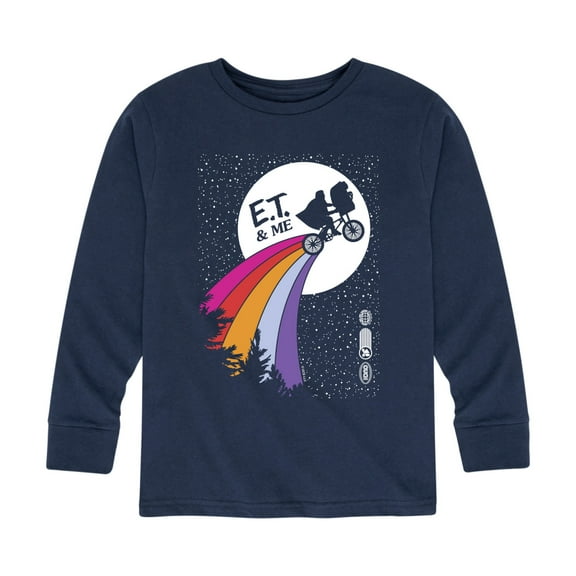 E.T. The Extra Terrestrial - E.T. & Me - Toddler & Youth Long Sleeve Graphic T-Shirt