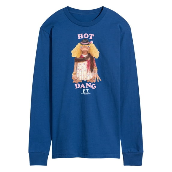 E.T. The Extra Terrestrial - Hot Dang Messy Woman - Men's Long Sleeve T-Shirt
