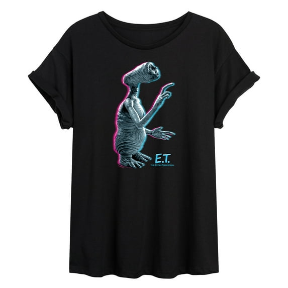 E.T. The Extra Terrestrial - Looking To The Stars - Juniors Ideal Flowy Muscle T-Shirt