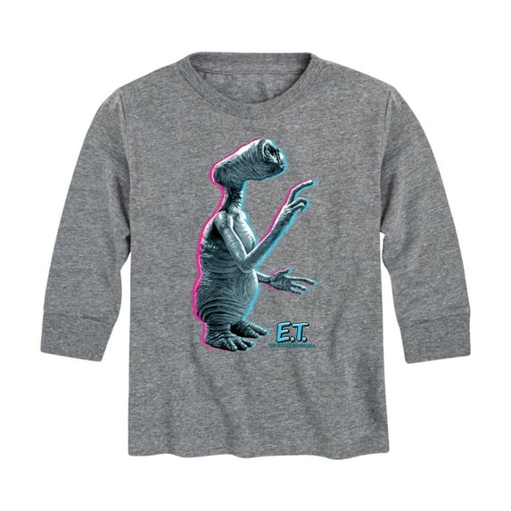 E.T. The Extra Terrestrial - Looking To The Stars - Toddler & Youth Long Sleeve Graphic T-Shirt