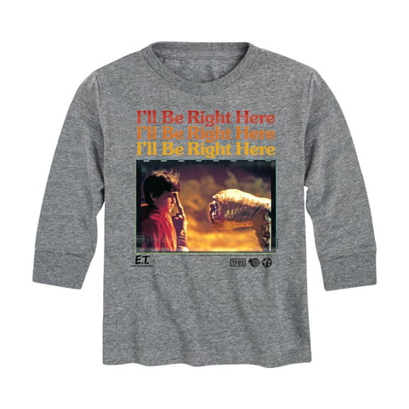 E.T. The Extra Terrestrial - Movie Clip Moment - Toddler & Youth Long Sleeve Graphic T-Shirt
