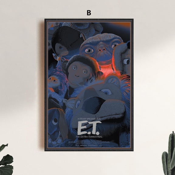 E.T. The Extra-Terrestrial Movie Poster GooGate - 8X12, UNFRAMED