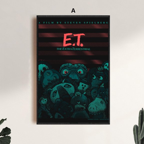 E.T. The Extra-Terrestrial Movie Poster GooGate - 8X12, UNFRAMED