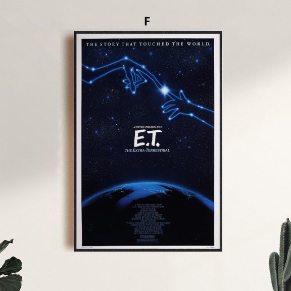 E.T. The Extra-Terrestrial Movie Poster GooGate - 8X12, UNFRAMED