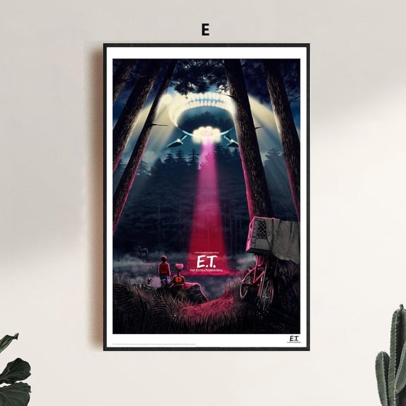E.T. The Extra-Terrestrial Movie Poster GooGate - 8X12, UNFRAMED