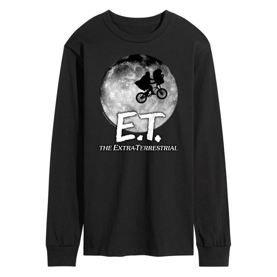 E.T. The Extra Terrestrial - Over The Moon Bike - Men's Long Sleeve T-Shirt