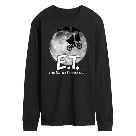 E.T. The Extra Terrestrial - Over The Moon Bike - Men's Long Sleeve T-Shirt