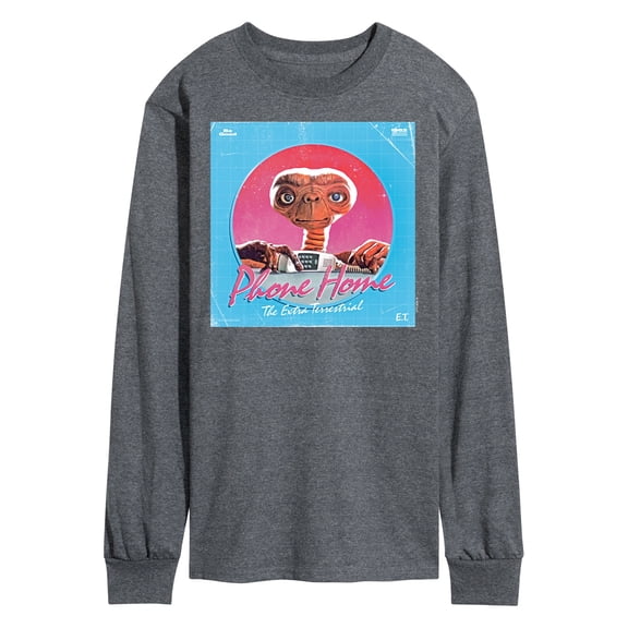 E.T. The Extra Terrestrial - Phone Home Album Cover - Men's Long Sleeve T-Shirt