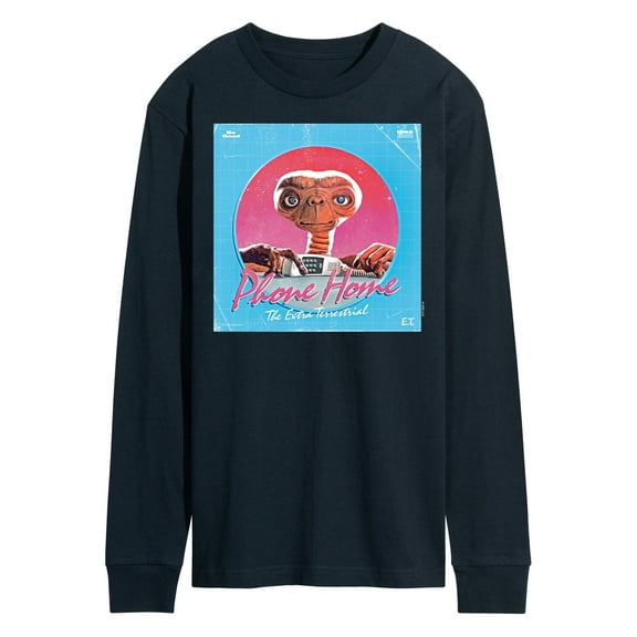 E.T. The Extra Terrestrial - Phone Home Album Cover - Men's Long Sleeve T-Shirt