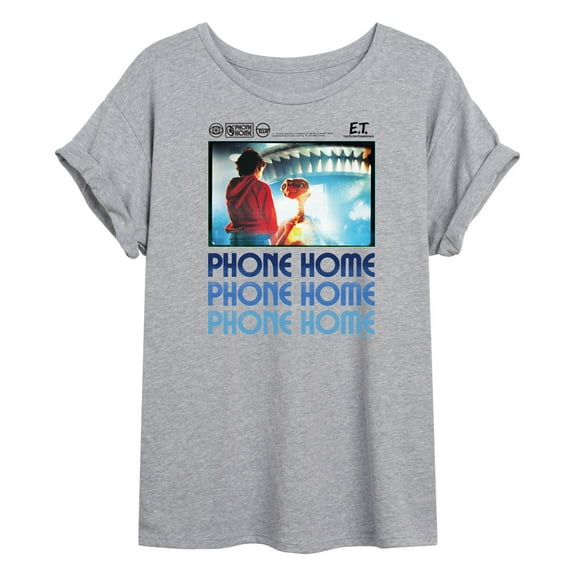 E.T. The Extra Terrestrial - Phone Home Movie Clip - Women's Oversized T-Shirt