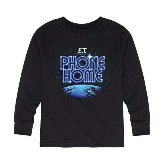 E.T. The Extra Terrestrial - Phone Home To The Galaxy - Toddler & Youth Long Sleeve Graphic T-Shirt