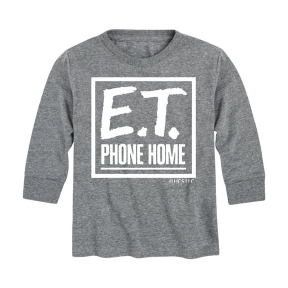 E.T. The Extra Terrestrial - Phone Home - Toddler & Youth Long Sleeve Graphic T-Shirt