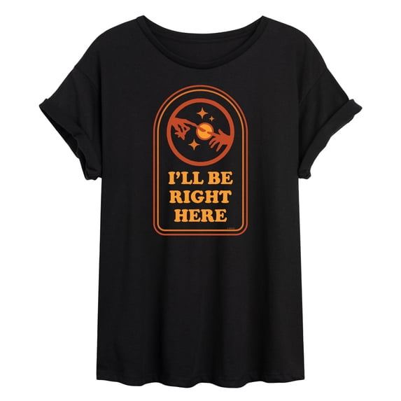 E.T. The Extra Terrestrial - Retro I'll Always Be Right Here - Juniors Ideal Flowy Muscle T-Shirt