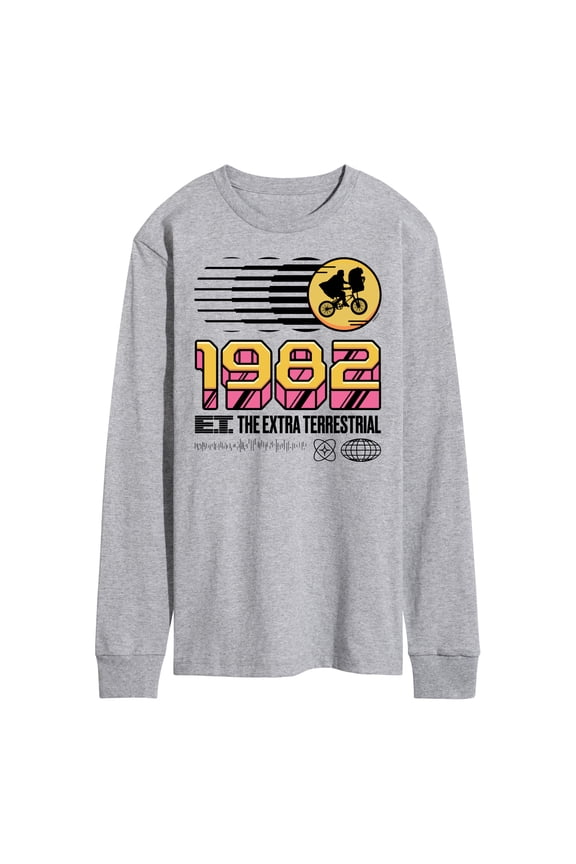 E.T. The Extra Terrestrial - Retro Logo 1982 - Men's Long Sleeve T-Shirt